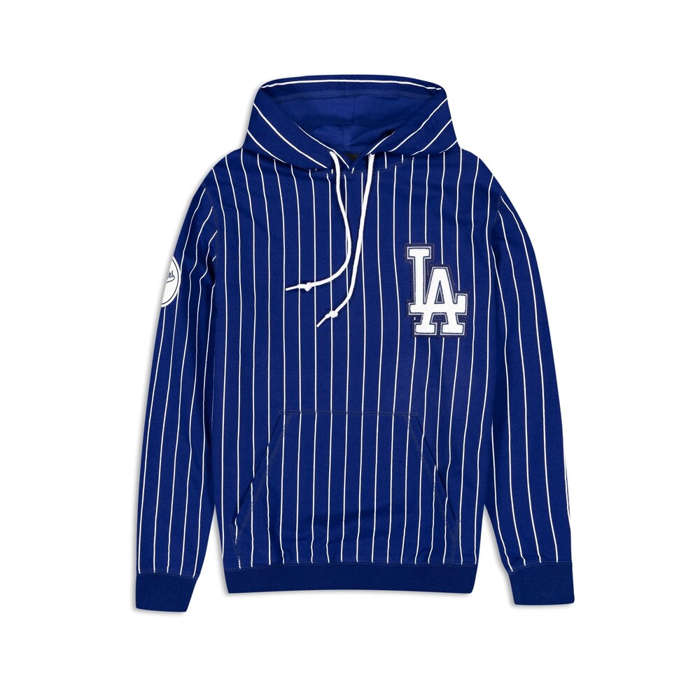 New Era Los Angeles Dodgers Logo Select Pinstripe Hoodie - Size M